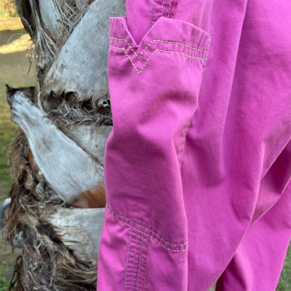 Women’s Pink Koi scrub pants nurse medical hospital vet size small - Picture 7 of 8